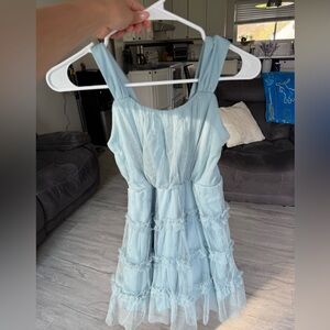 Blue girls dress